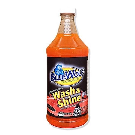 Blue Wolf Sales & Service Blue Wolf Sales & Service BWCWQ Ultra Sheeting Car Wash Spry Bottle - 32 oz BWCWQ